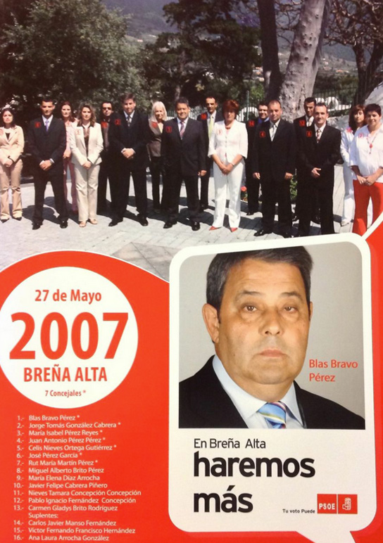 PSOE BREÑA ALTA